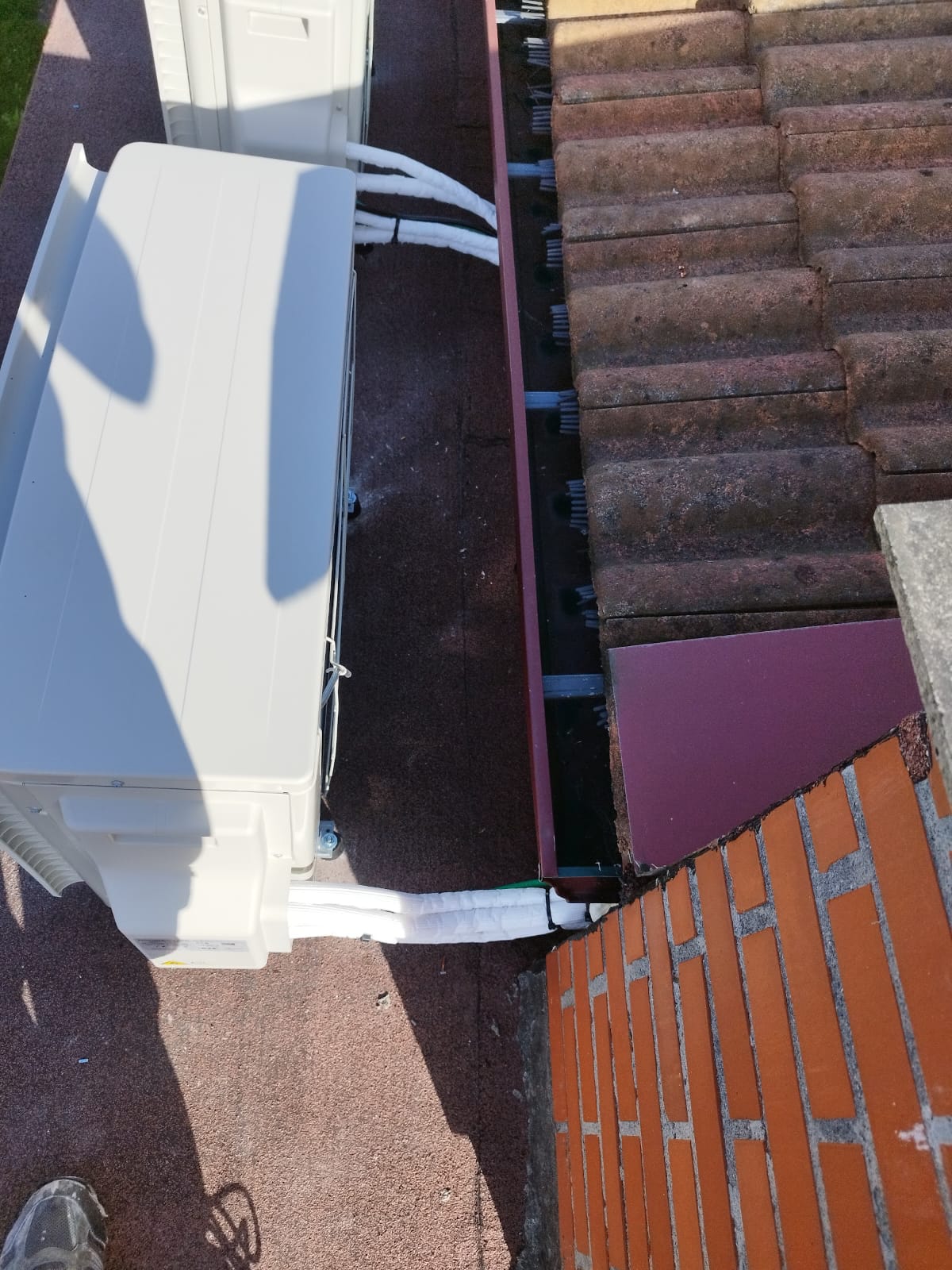 instalación de aire acondicionado